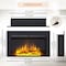 Edendirect 36'' Electric Fireplace Insert, Remote Control, Adjustable Flame Brightness, 750W/1500W EF376B - alternate 2